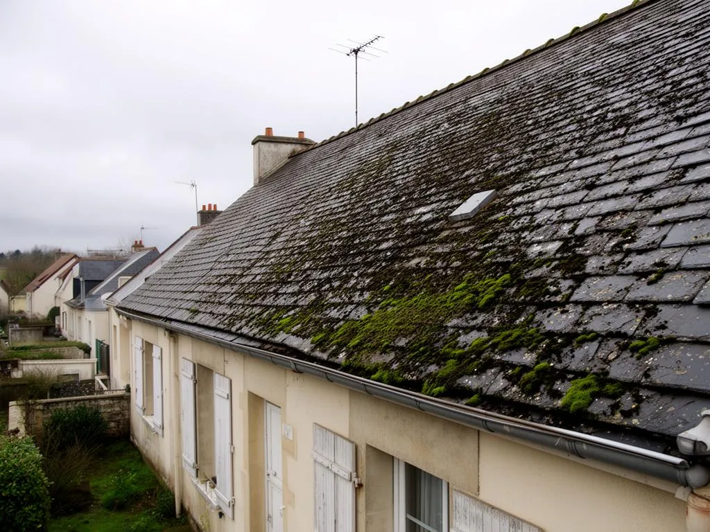 Avant – Rénovation complète de toiture