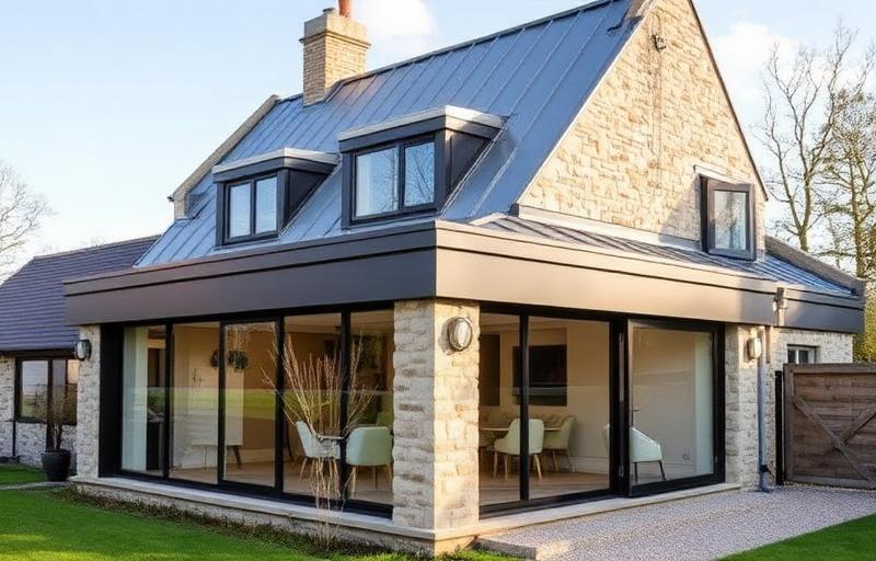 Toiture en zinc : la touche de modernité idéale pour votre extension de maison